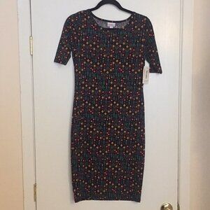 XS LuLaRoe‎ Julia Dress D05 829